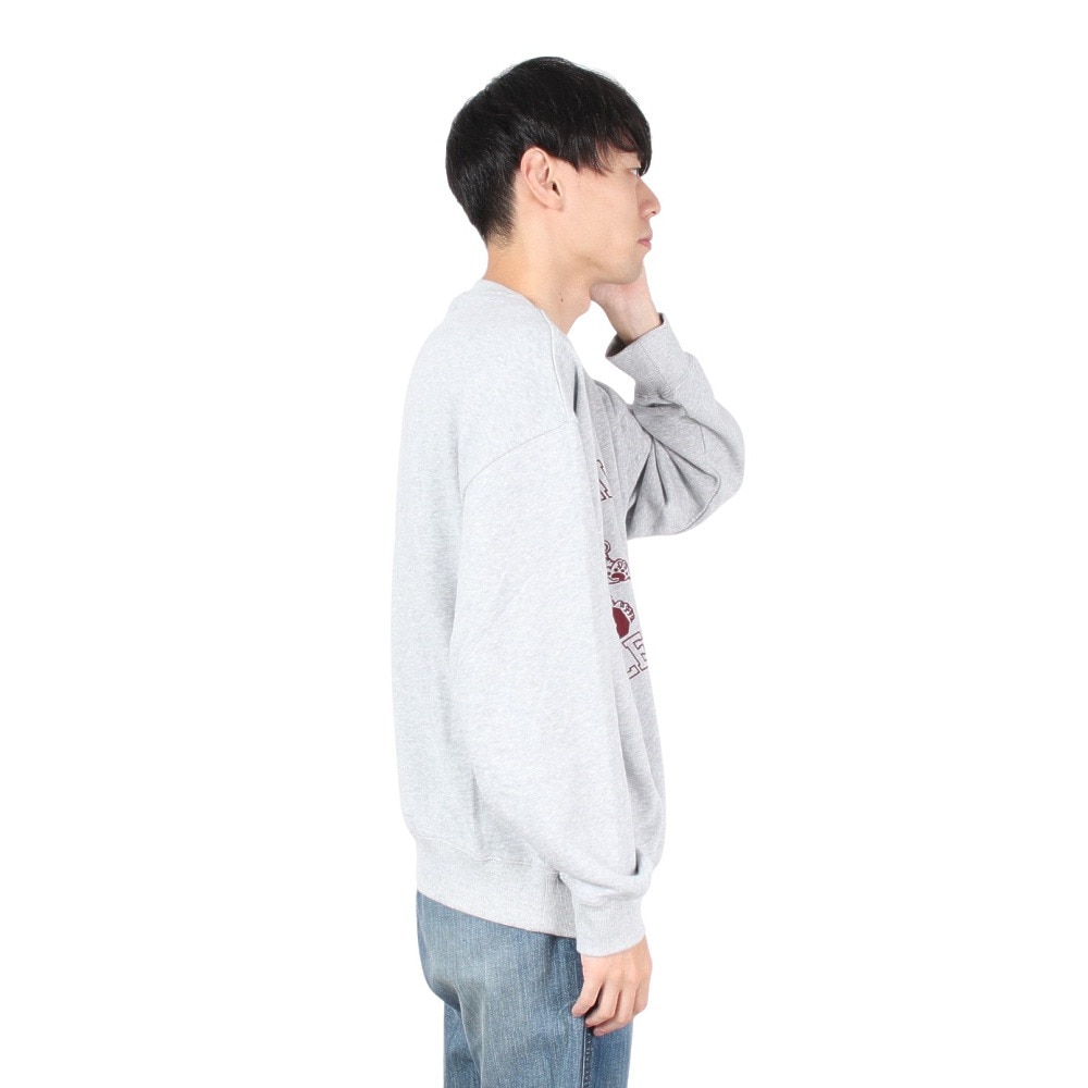 ラッセル（RUSSELL）（メンズ）カレッジベア スウェット ワイド RBM24F0014 MGRY