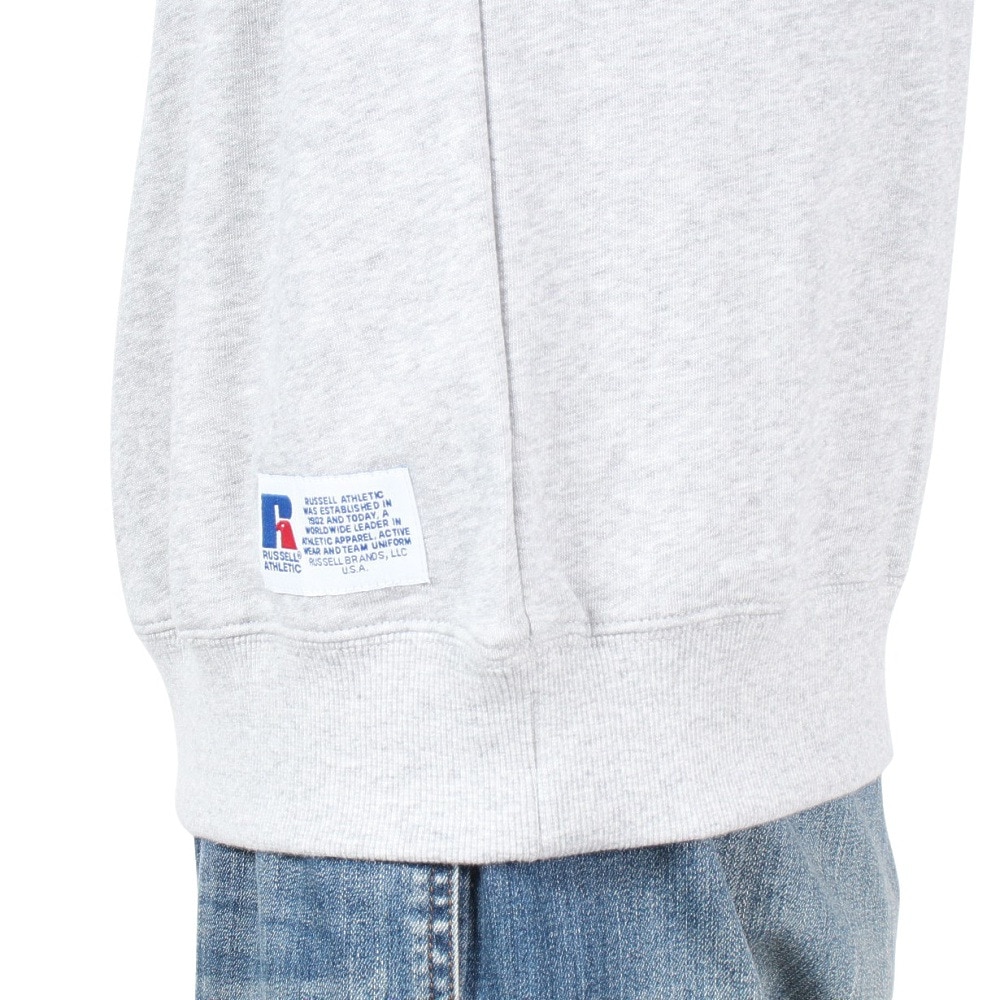 ラッセル（RUSSELL）（メンズ）カレッジベア スウェット ワイド RBM24F0014 MGRY