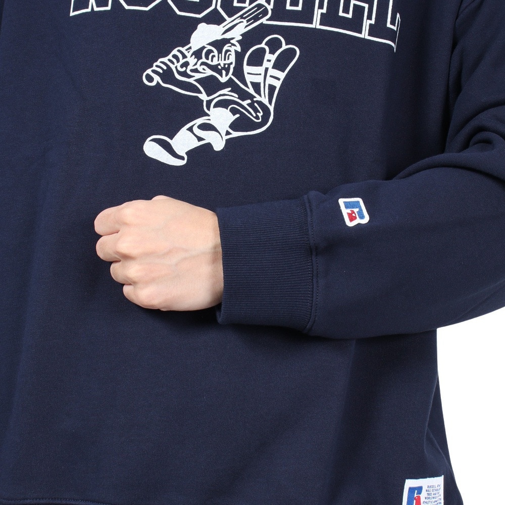 ラッセル（RUSSELL）（メンズ）カレッジベア スウェット ワイド