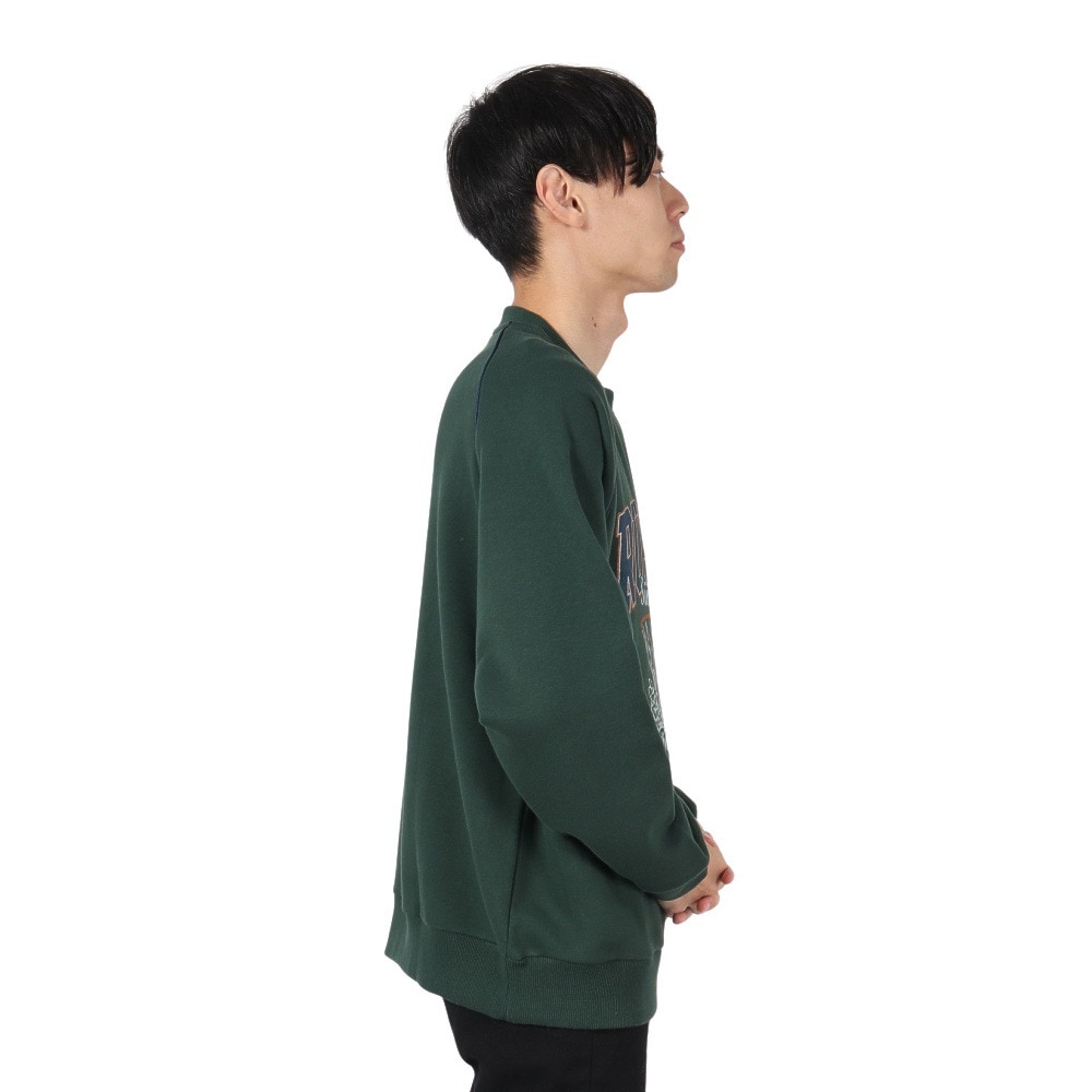ラッセル（RUSSELL）（メンズ）HighCotton カスレプリント スウェットシャツ RBM24F0004 GRN