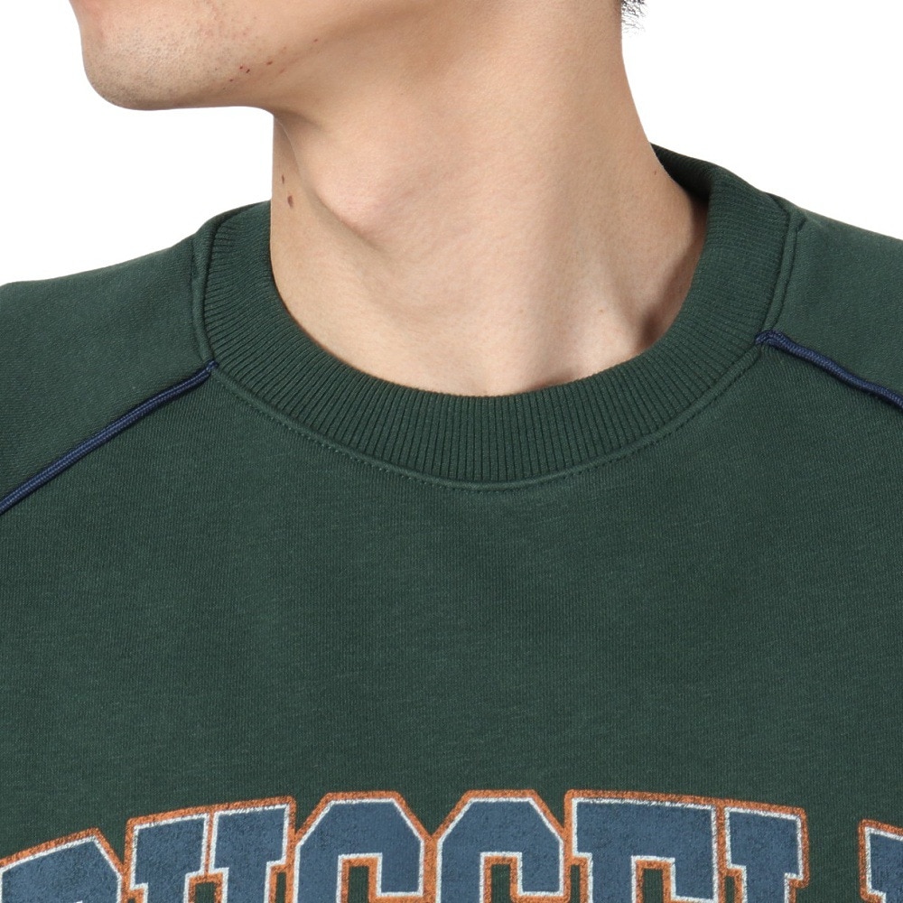 ラッセル（RUSSELL）（メンズ）HighCotton カスレプリント スウェットシャツ RBM24F0004 GRN