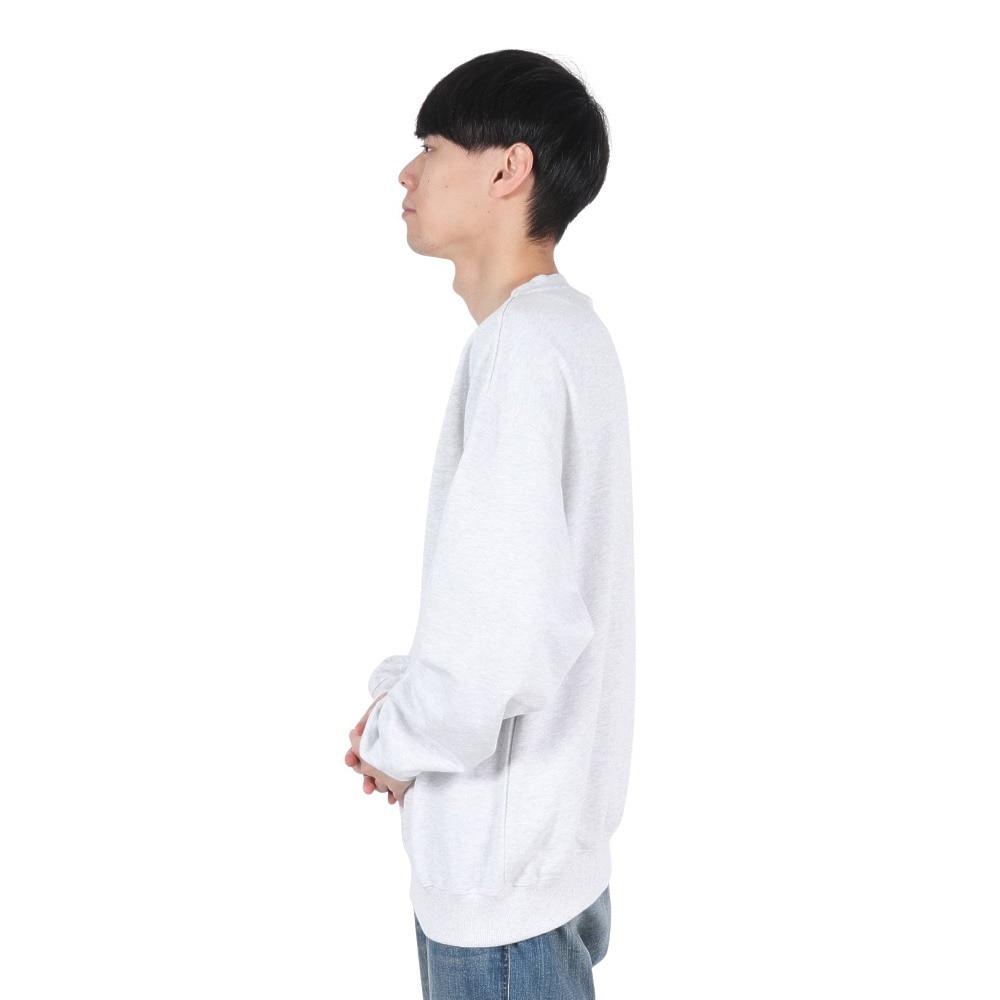 エクストララージ（XLARGE）（メンズ）ODD MOTIFS クルーネック スウェットシャツ 101244012002-ASH