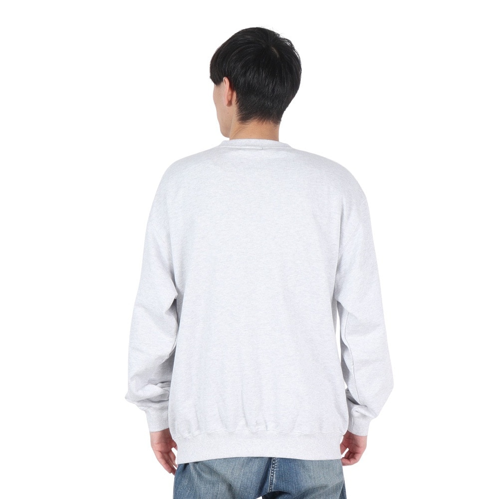 エクストララージ（XLARGE）（メンズ）ODD MOTIFS クルーネック スウェットシャツ 101244012002-ASH
