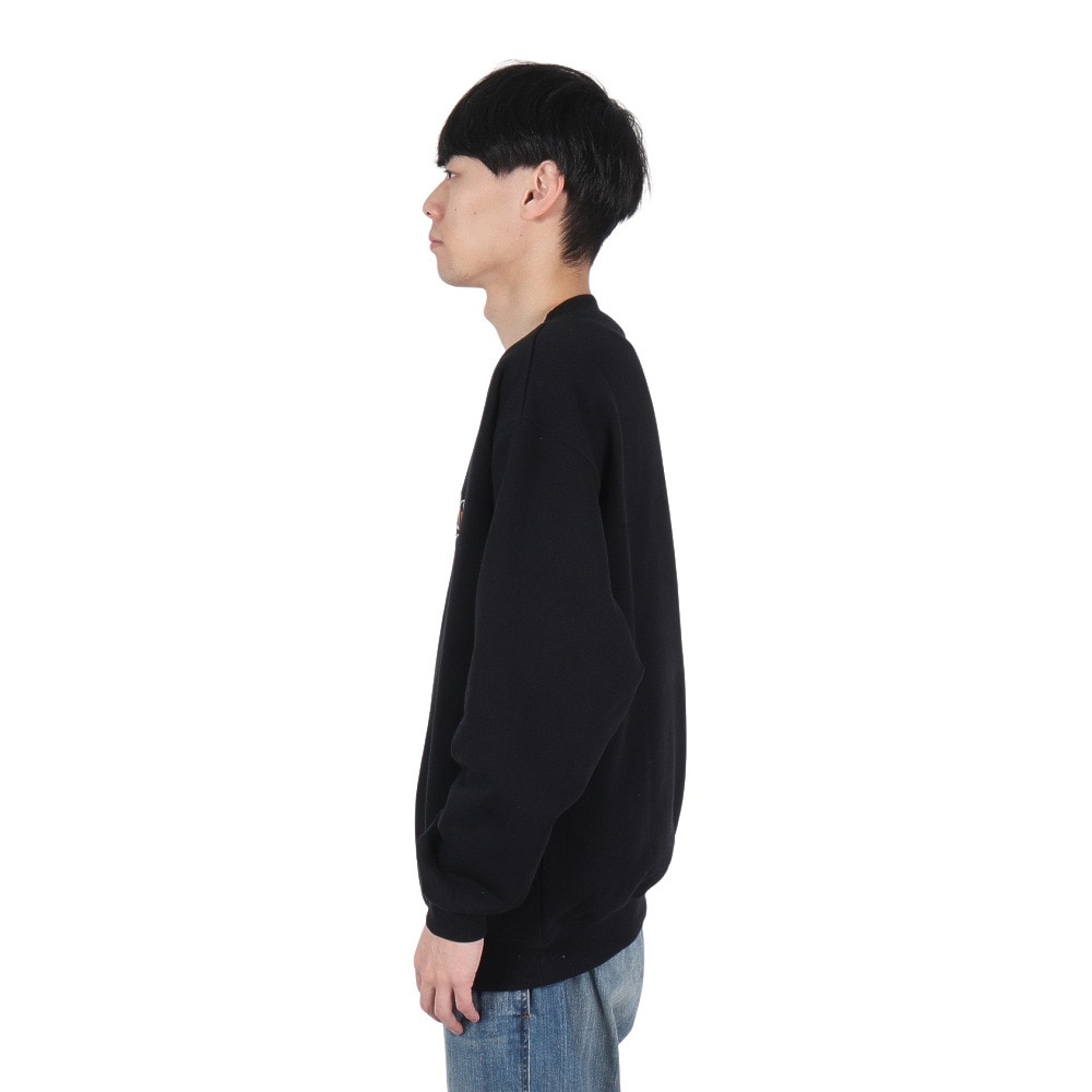 エクストララージ（XLARGE）（メンズ）ODD MOTIFS クルーネック スウェットシャツ 101244012002-BLACK