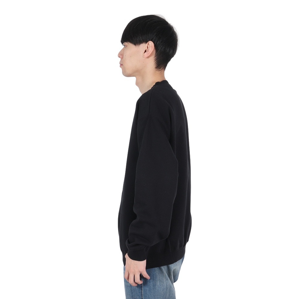 エクストララージ（XLARGE）（メンズ）スタンダード ロゴ クルーネック スウェットシャツ 101244012010-BLACK