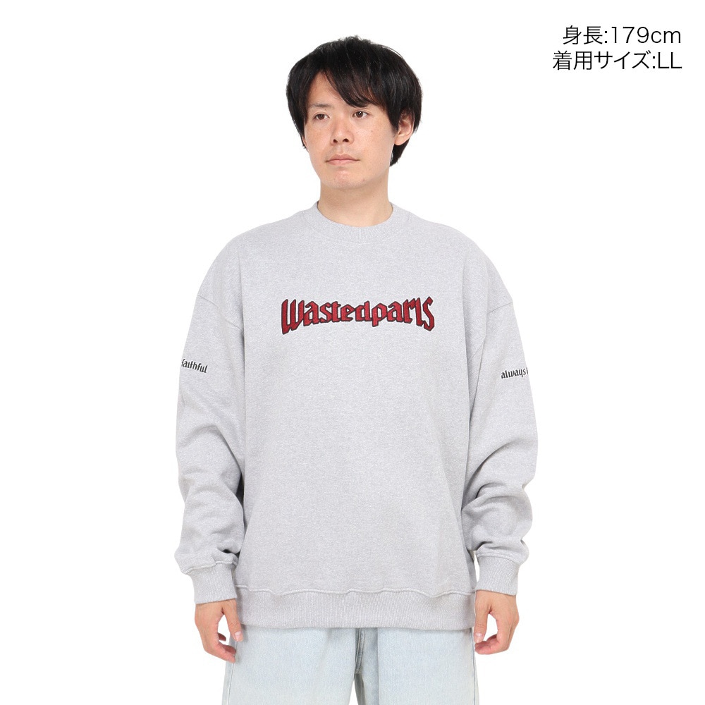WASTED PARIS（WASTED PARIS）（メンズ）UNITED クルーネック スウェットシャツ 2421-07213-02102