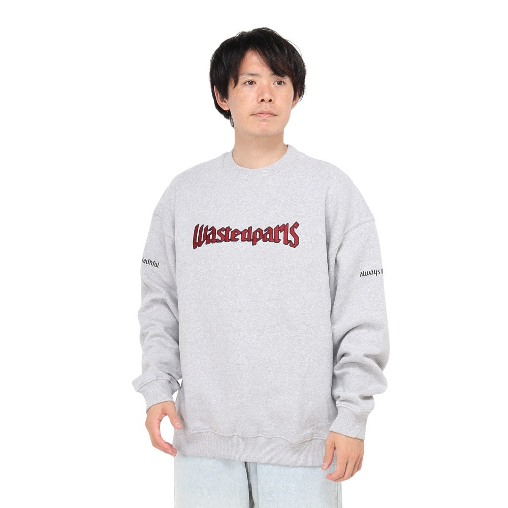 WASTED PARIS（WASTED PARIS）（メンズ）UNITED クルーネック スウェットシャツ 2421-07213-02102