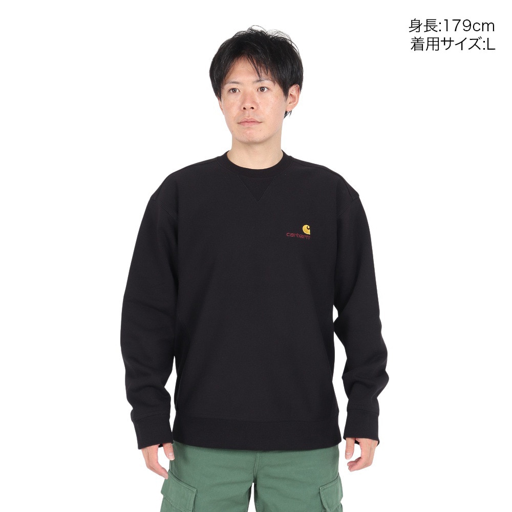 カーハート（CARHARTT）（メンズ）アメリカン スクリプト スウェットシャツ I02547589XX24FW