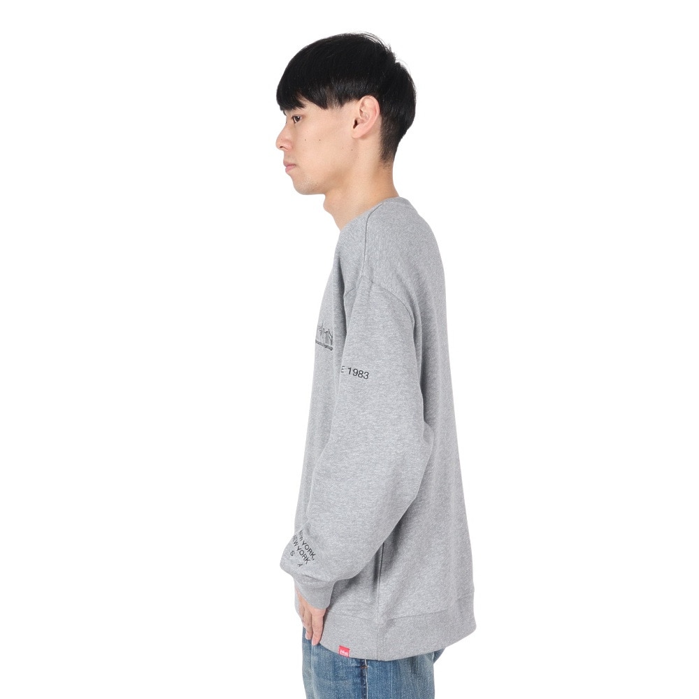 マンハッタンポーテージ（ManhattanPortage）（メンズ）スウェットシャツ トレーナー 24FW-MP-M598 GRAY