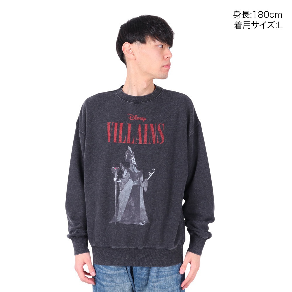 DISNEY（DISNEY）（メンズ）ジャファー トレーナー 5315017-01 BLK