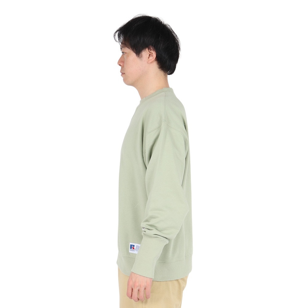 ラッセル（RUSSELL）（メンズ）T/C クルーネックスウェットシャツ RBM25ES0001 MINT