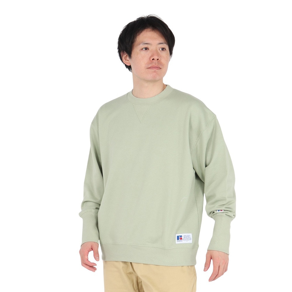 ラッセル（RUSSELL）（メンズ）T/C クルーネックスウェットシャツ RBM25ES0001 MINT