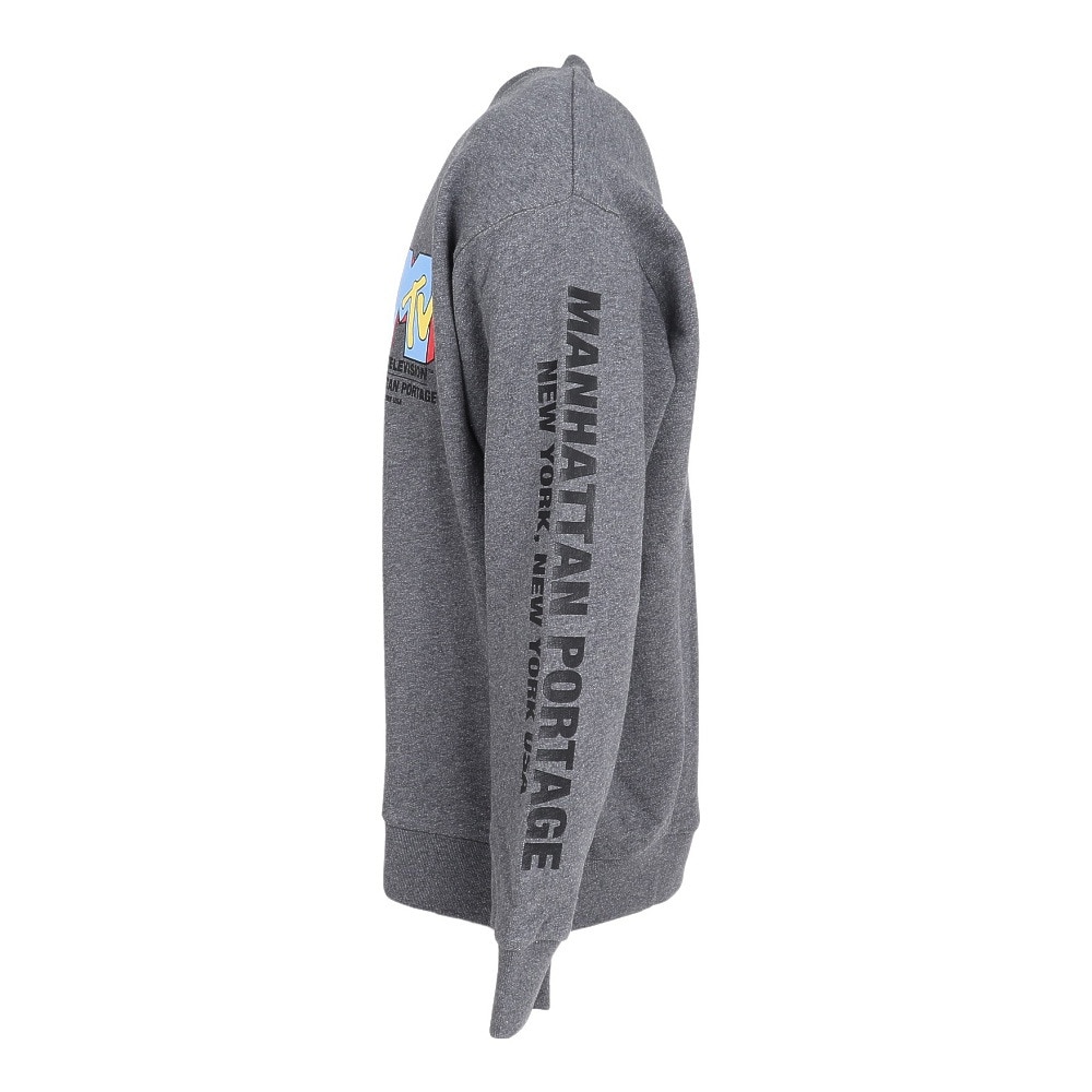 マンハッタンポーテージ（ManhattanPortage）（メンズ）プリントトレーナー スウェット MTV 25SS-MP-M620 CHARCOAL