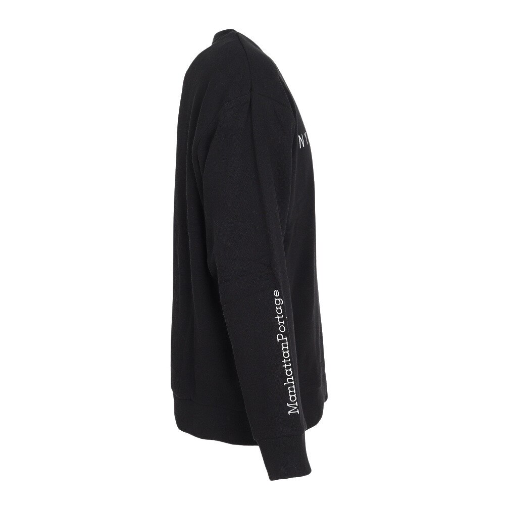 マンハッタンポーテージ（ManhattanPortage）（メンズ）プリントトレーナー スウェット MP-M598 BLACK