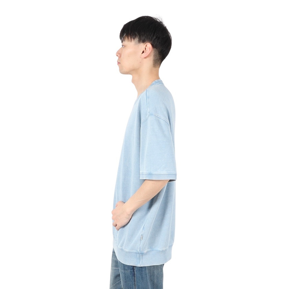 ゲス（GUESS）（メンズ）GUESS JEANS Cn Os Ss Emb ロゴ 刺繍スウェットシャツ M5GQ20KCTJ1 IDWS