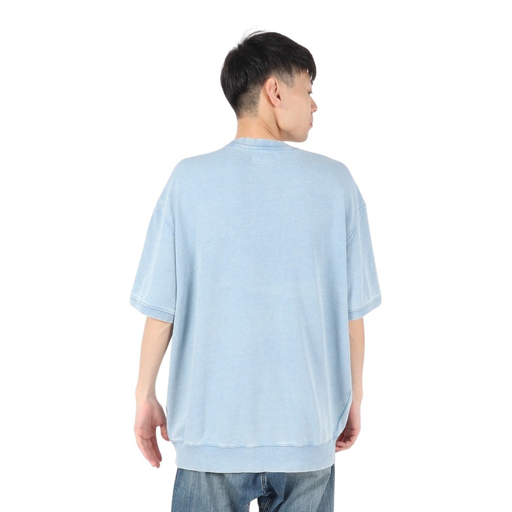 ゲス（GUESS）（メンズ）GUESS JEANS Cn Os Ss Emb ロゴ 刺繍スウェットシャツ M5GQ20KCTJ1 IDWS