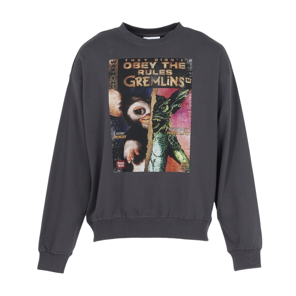 MUVEIL ミュベール グレムリン コラボ スウェット 38 グレー MUVEIL ミュベール グレムリン コラボ スウェット 38 グレー