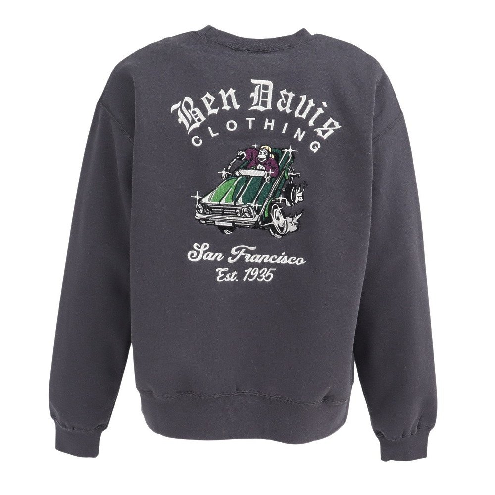 ベンデイビス（BEN DAVIS）（メンズ）バック刺繍 クルーネック