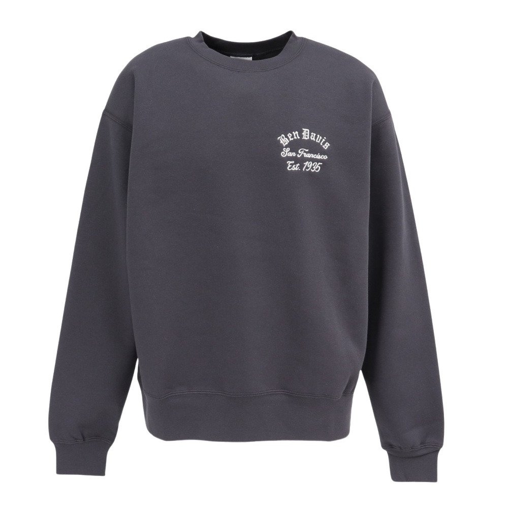 ベンデイビス（BEN DAVIS）（メンズ）バック刺繍 クルーネック