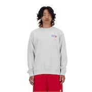 (メンズ)アスレチックス プレミアムロゴスウェットクルーネックシャツ MT41547AHH