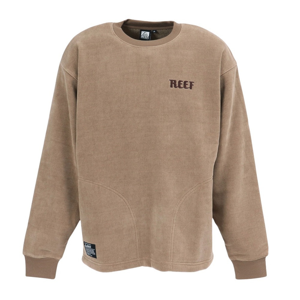リーフ(REEF)ニット フリース クルー RFKNM2520-BEG(Men’s) リーフ（REEF）（メンズ）ニット フリース クルー RFKNM2520-BEG