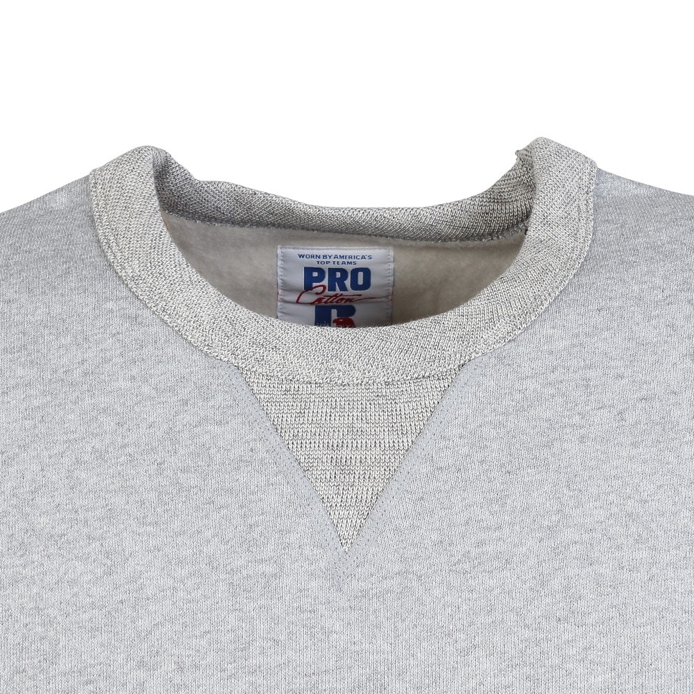 ラッセル（RUSSELL）（メンズ）ProCO 裏起毛 クルーネックスウェット RBM25F0004 MGRY