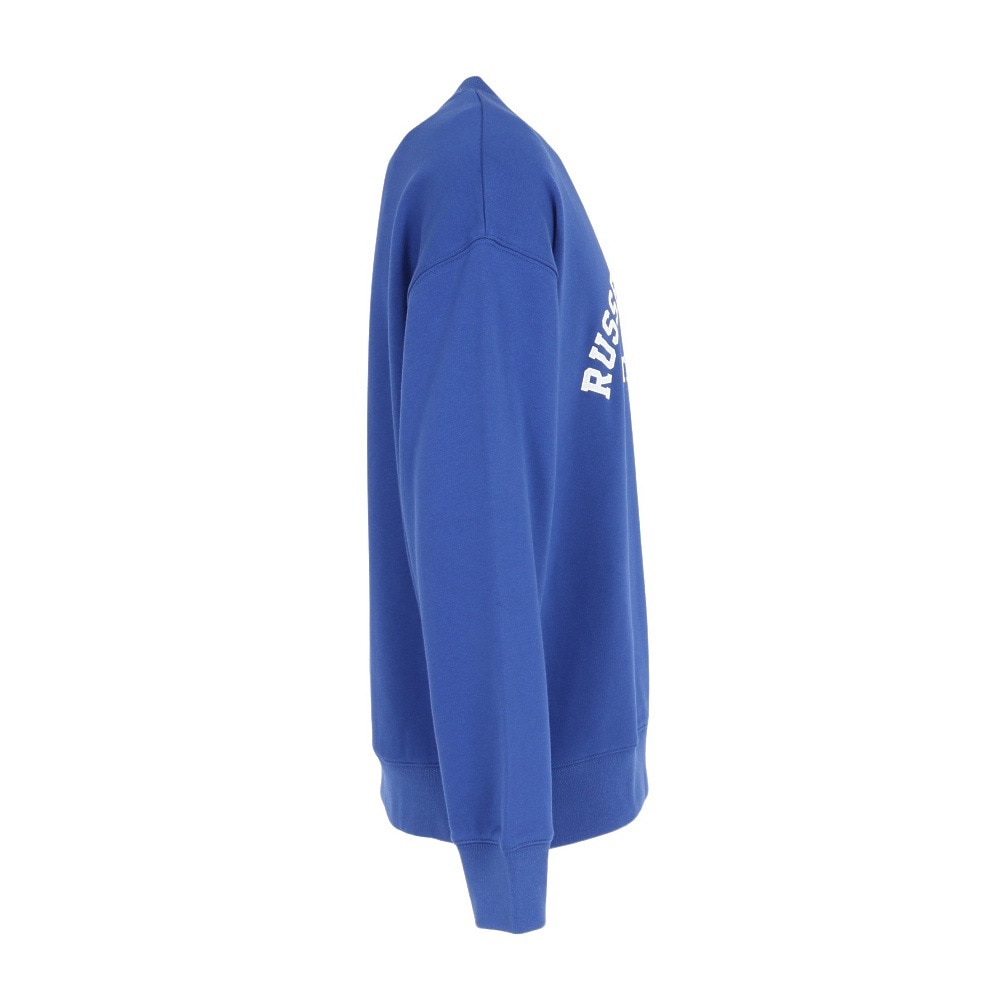 ラッセル（RUSSELL）（メンズ）C100 BB ベア クルーネック スウェットシャツ RBM25F0009 BLU