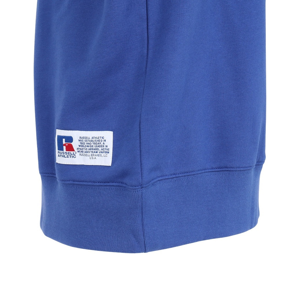 ラッセル（RUSSELL）（メンズ）C100 BB ベア クルーネック スウェットシャツ RBM25F0009 BLU