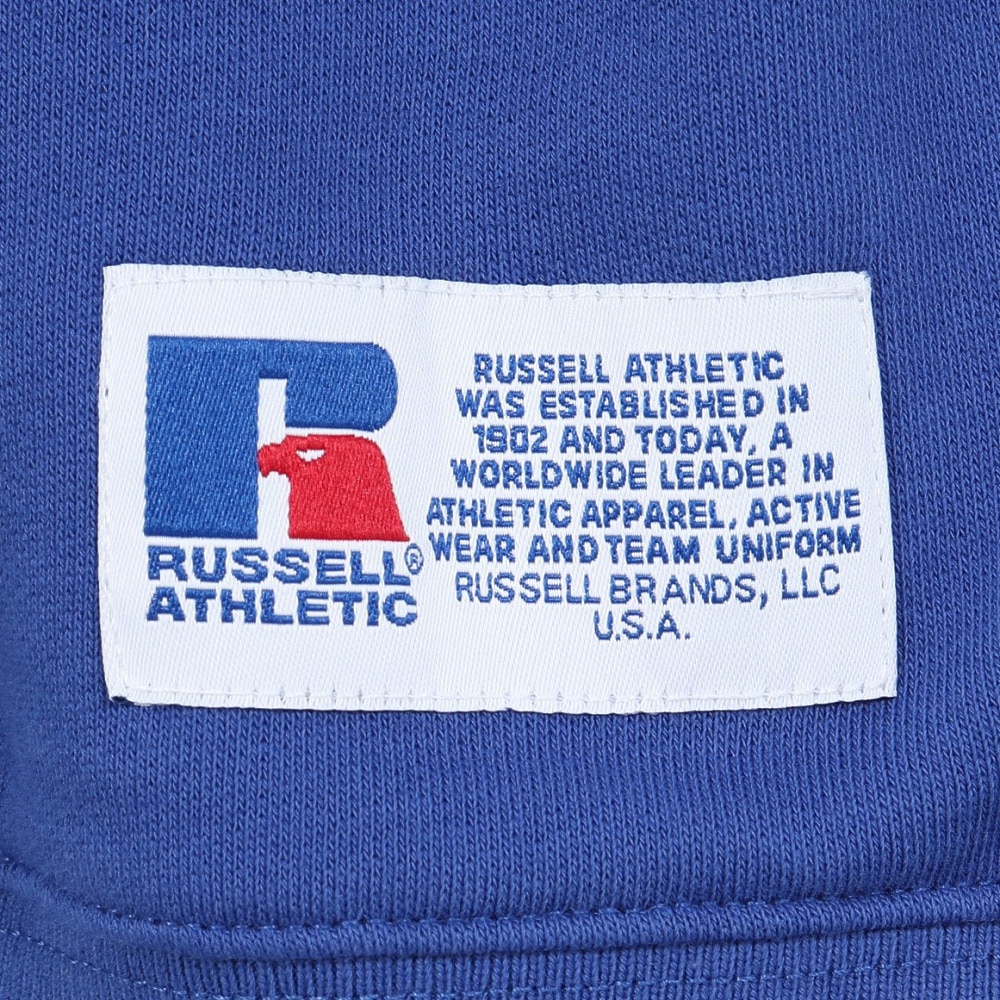 ラッセル（RUSSELL）（メンズ）C100 BB ベア クルーネック スウェットシャツ RBM25F0009 BLU
