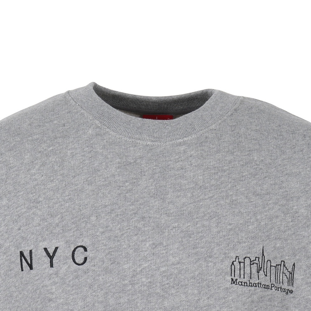 マンハッタンポーテージ（ManhattanPortage）（メンズ）スウェットトレーナー MP-M598 H.GRY