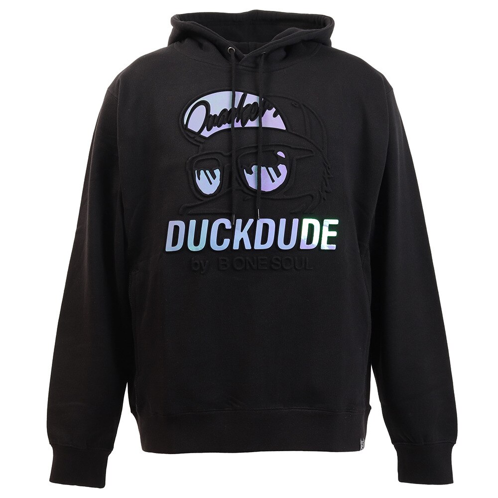  エンボスハク DUCK DUDE パーカー 0370002-BLK