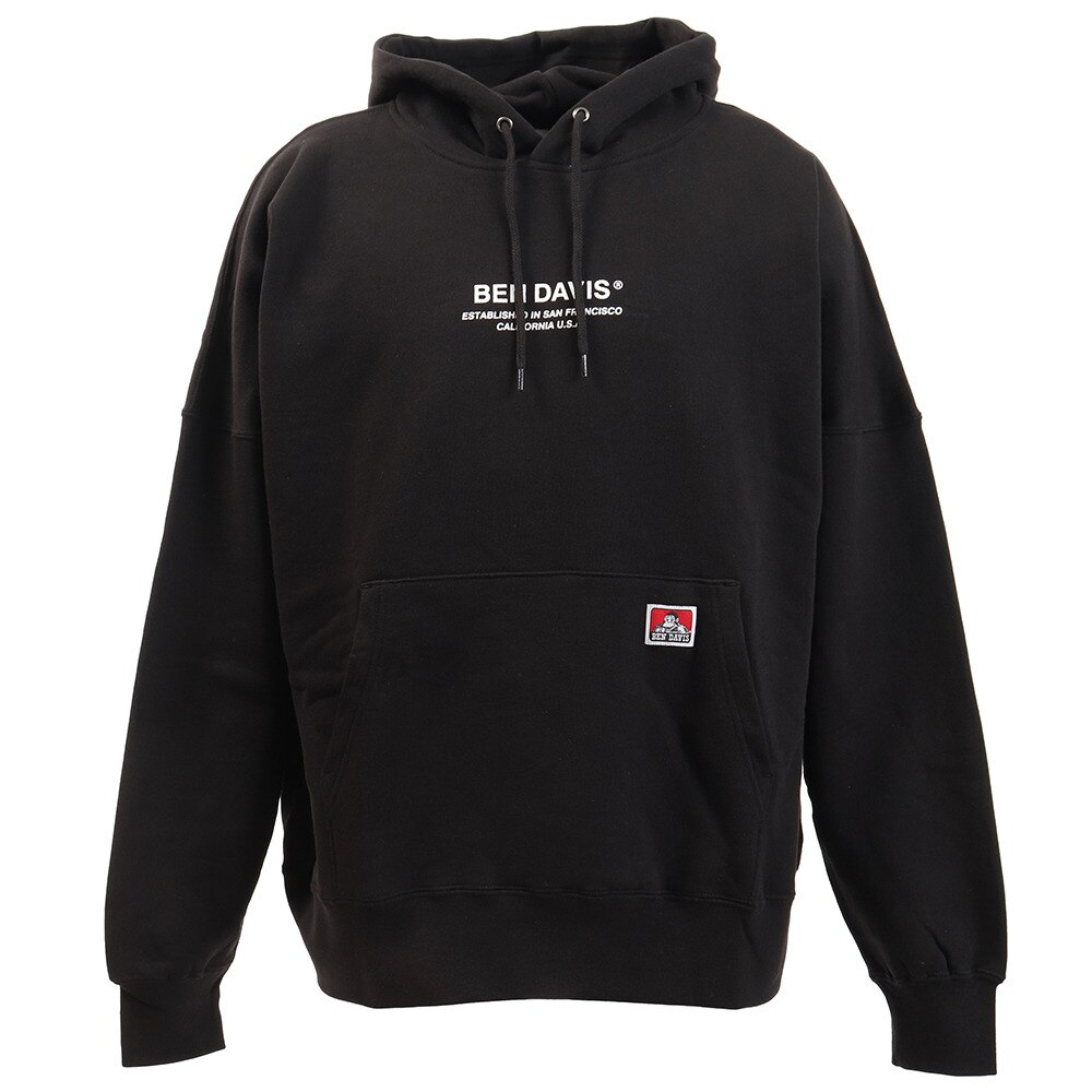  バックロゴパーカー 0380029-BLK