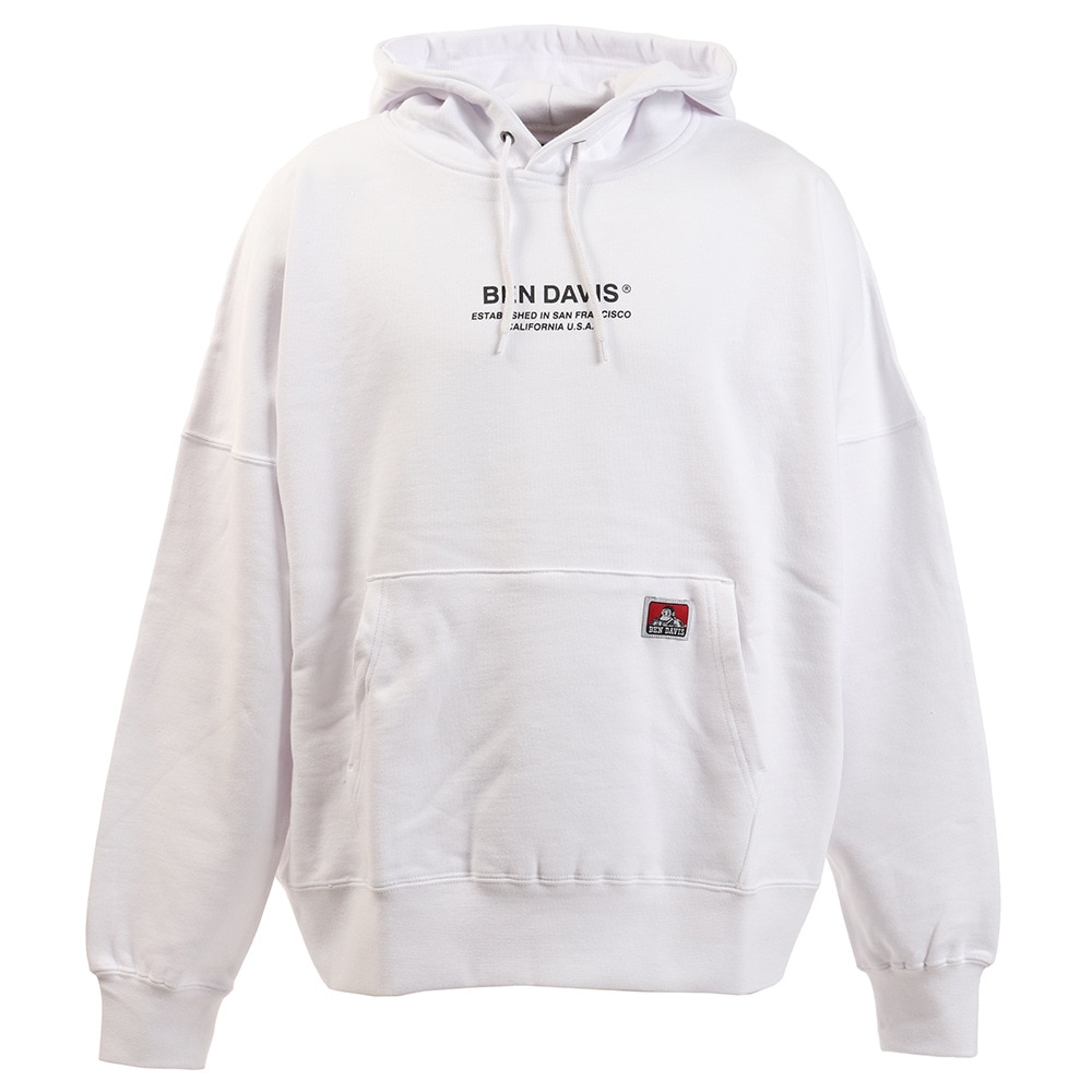  バックロゴパーカー 0380029-WHT