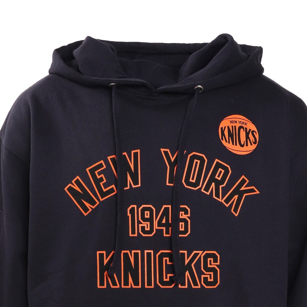 ミッチェルアンドネス（Mitchell&Ness）（メンズ）NBA New York Knicks フーディ BA4CMC-NYK-B-L70 ニューヨークニックス