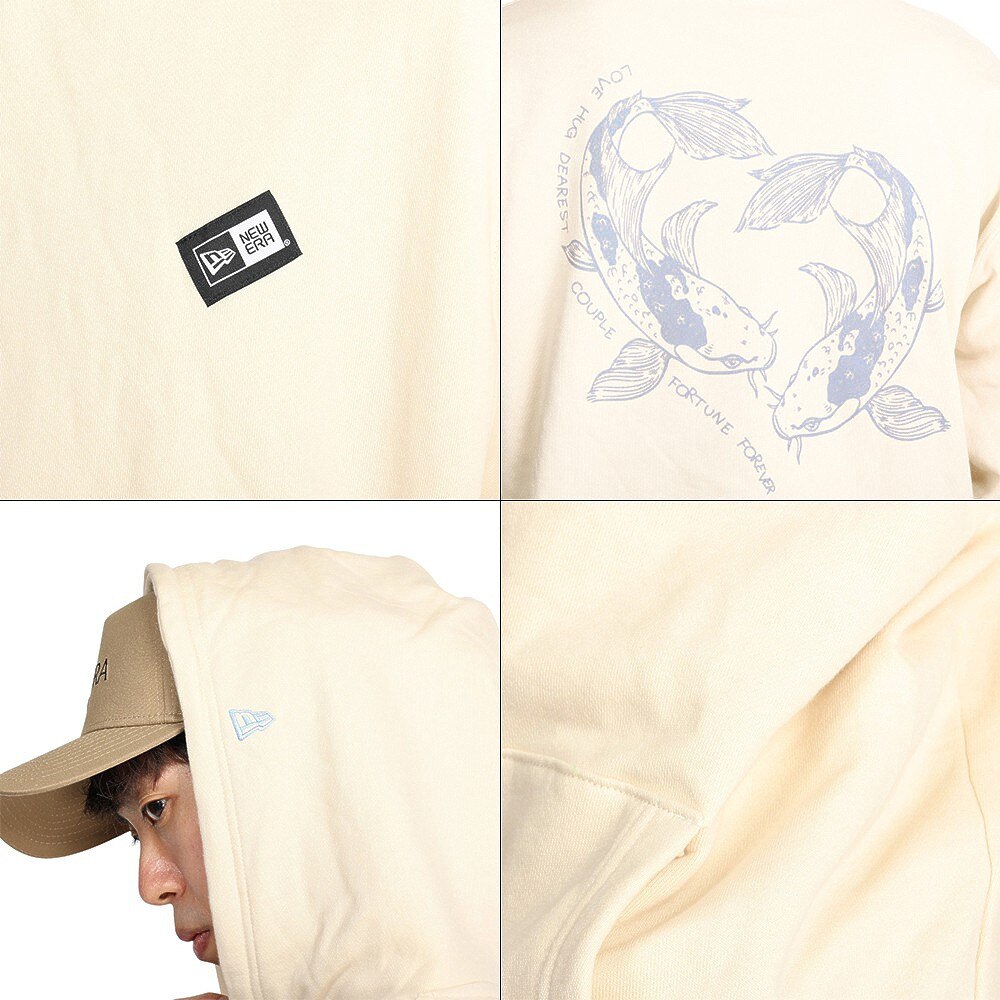 ニューエラ（NEW ERA）（メンズ、レディース）裏毛 スウェット プルオーバーフーディー 12897649★★★