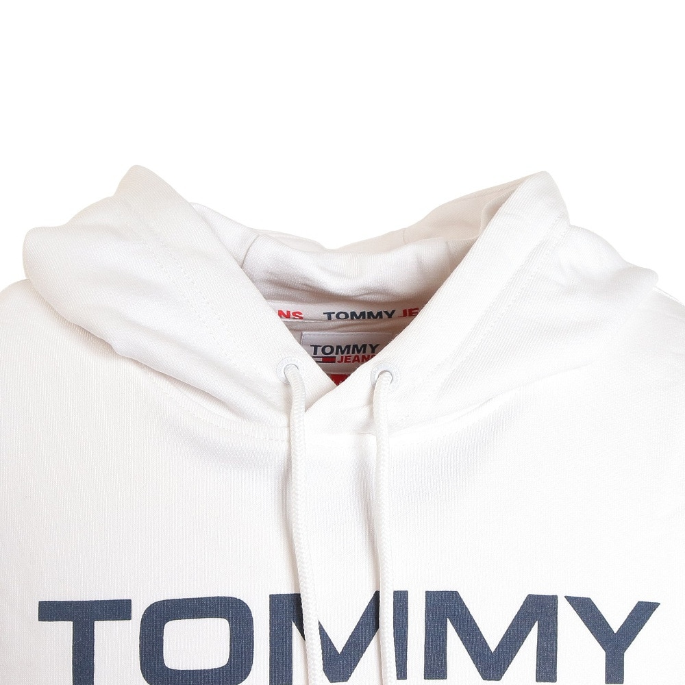 トミー ジーンズ（TOMMY JEANS）（メンズ）アスレチックロゴフーディ DM15009-YBR
