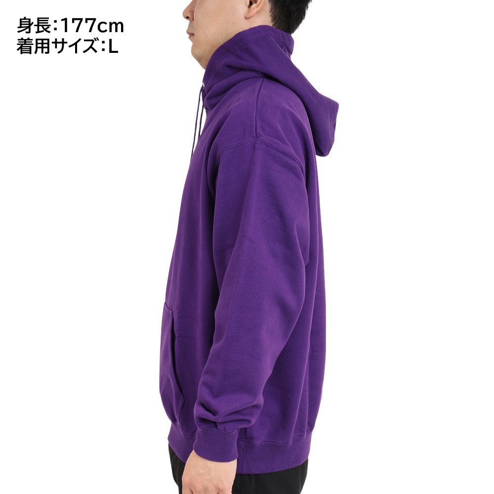 エクストララージ（XLARGE）（メンズ）STANDARD ロゴ プルオーバー フードスウェット 101223012010-PURPLE