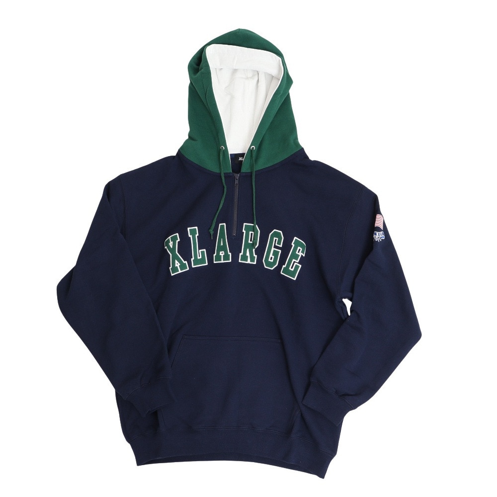 xlarge ハーフジップ - スウェット