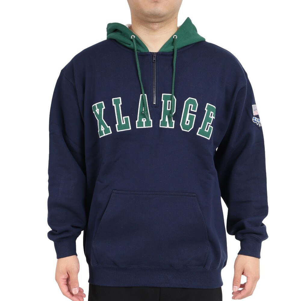 エクストララージ（XLARGE）（メンズ）コントラストカラー ハーフ