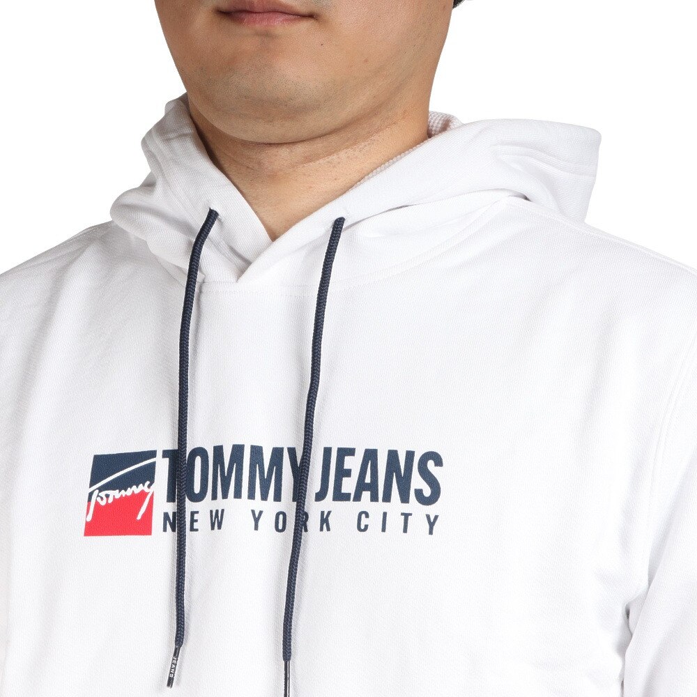 トミー ジーンズ（TOMMY JEANS）（メンズ）ENT ATHLETICS フーディー DM13878-YBR★★★