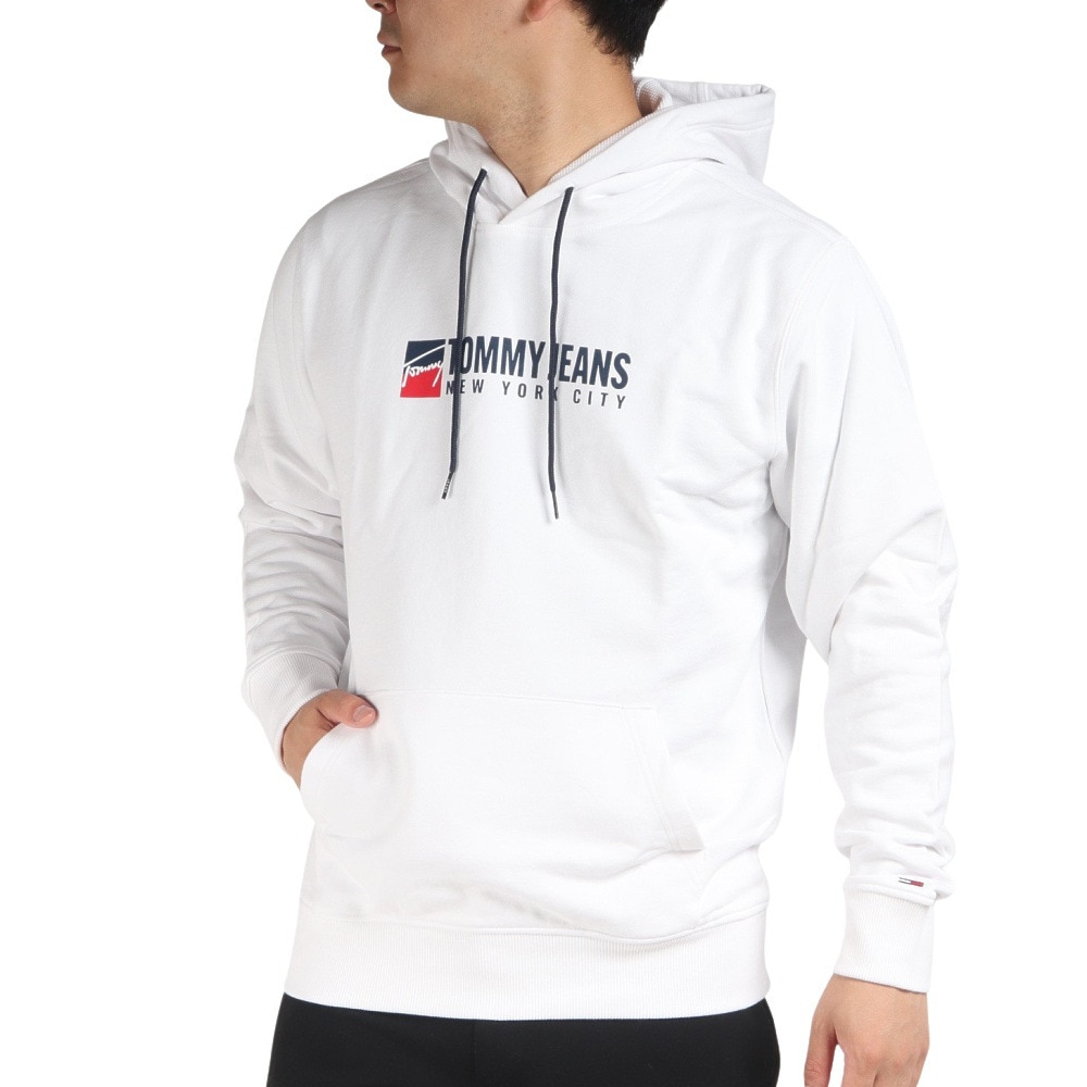 トミー ジーンズ（TOMMY JEANS）（メンズ）ENT ATHLETICS フーディー DM13878-YBR★★★