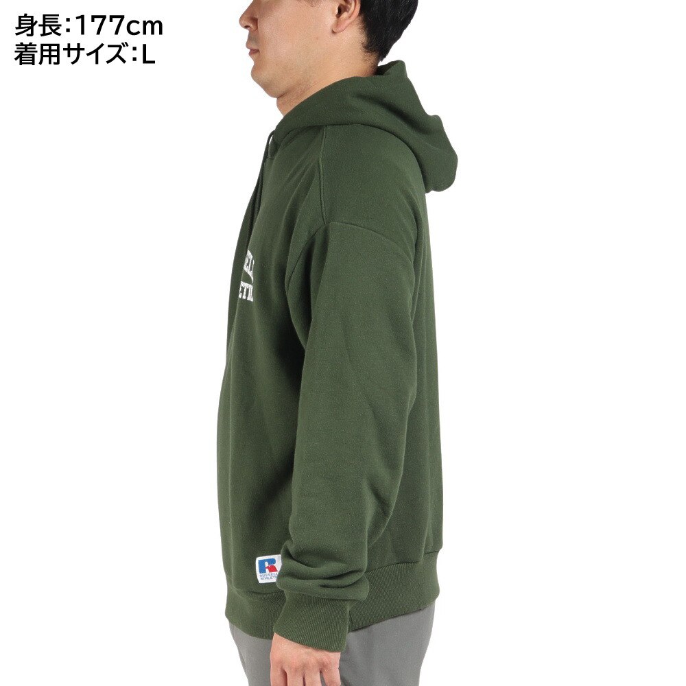 ラッセル（RUSSELL）（メンズ）HIGH COTTON SW パーカー RBM22F0005 GRN