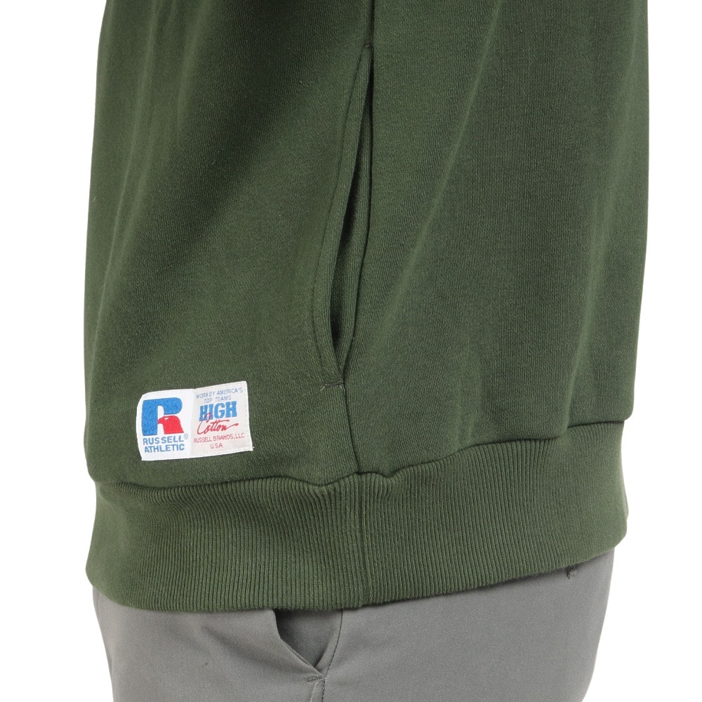 ラッセル（RUSSELL）（メンズ）HIGH COTTON SW パーカー RBM22F0005 GRN