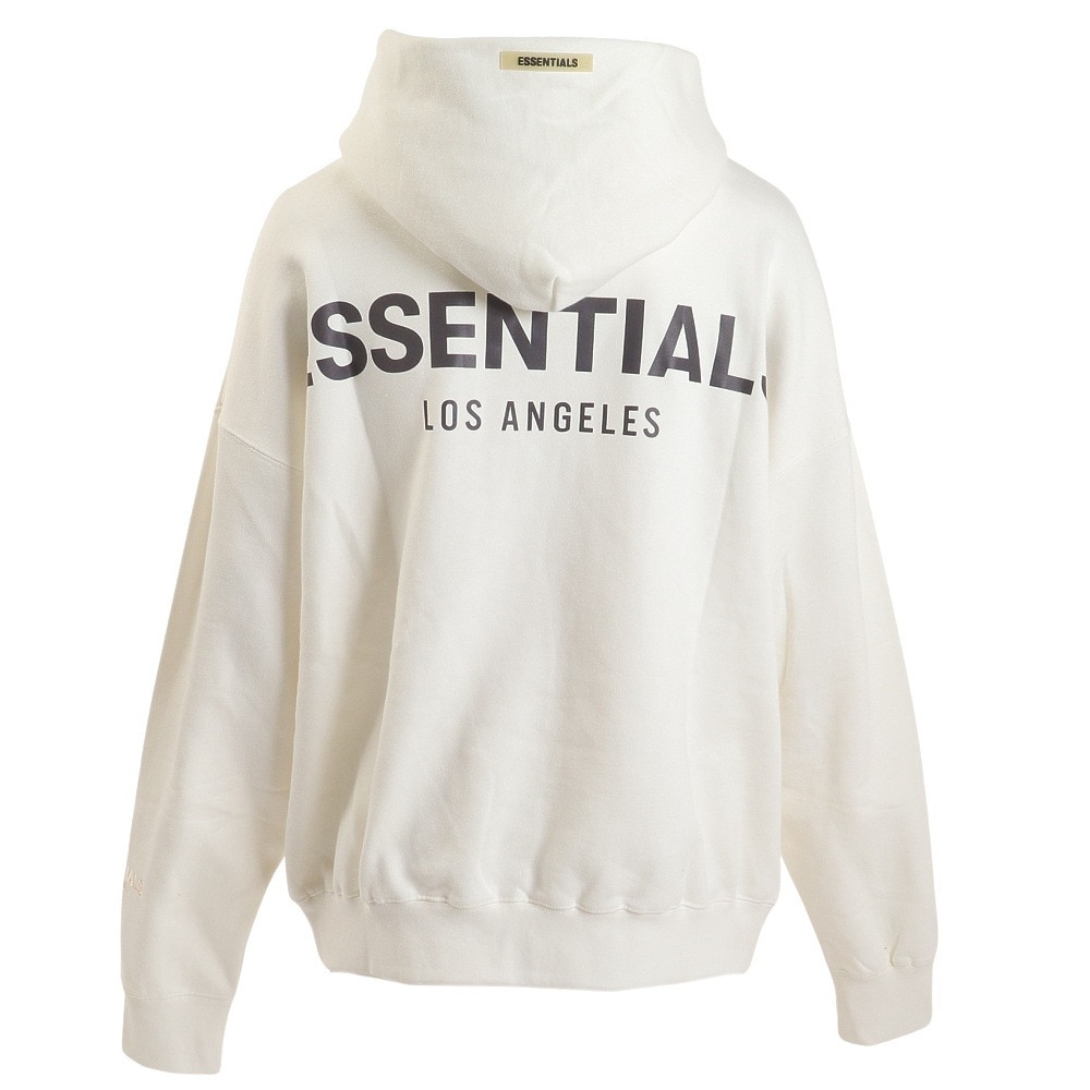 ESSENTIALS（ESSENTIALS）（メンズ）エッセンシャルズ パーカー ロゴプルオーバーフーディ 20AWD2-02006-009 WH  FEAR OF GOD FOG