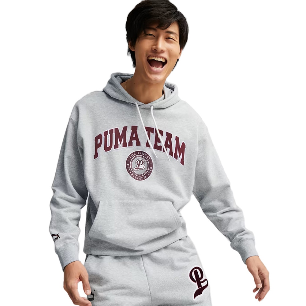 プーマ（PUMA）（メンズ）TEAM フーディー 539170 04 LGRY | スポーツ