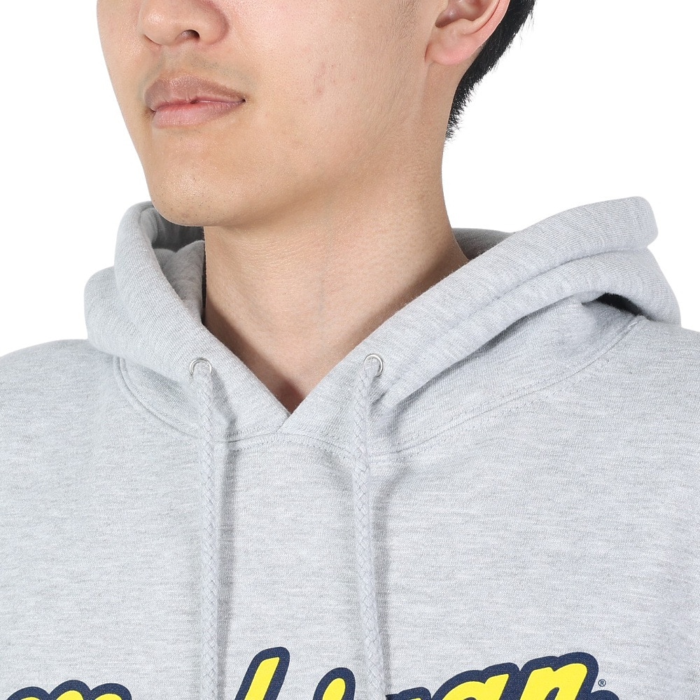 ミッチェルアンドネス（Mitchell&Ness）（メンズ）パーカー メンズ NCAA SCRIPT HOODY MICHIGA BMPHTP21131-UMIGYHT