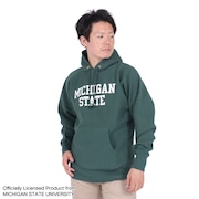 (メンズ)TA リバースウィーブ COLLEGE GR フーデッド スウェットシャツ C3-S122 542