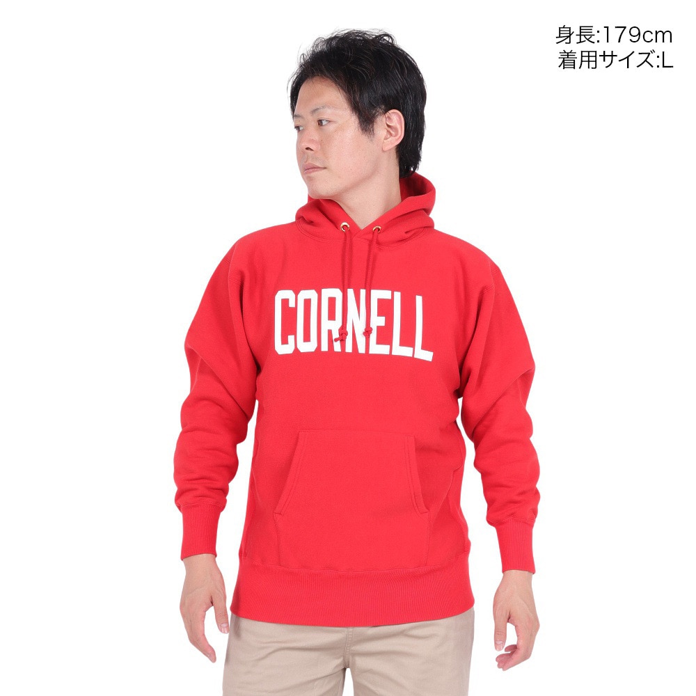 チャンピオン-ヘリテイジ（CHAMPION-HERITAGE）（メンズ）TA リバースウィーブ COLLEGE GR フーデッドスウェットシャツ C3-S122 947