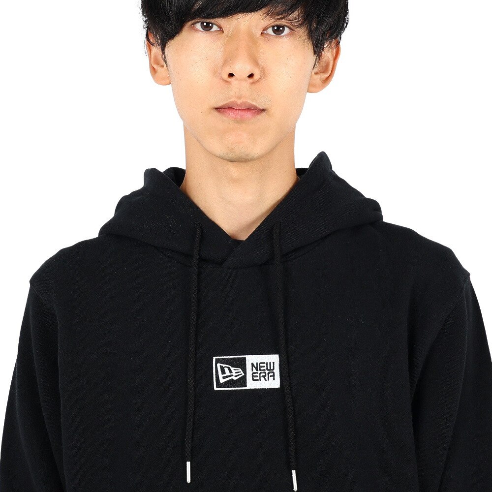 ニューエラ（NEW ERA）（メンズ、レディース）裏毛 スウェット プルオーバーフーディー ボックスロゴ Embroidery 13755295