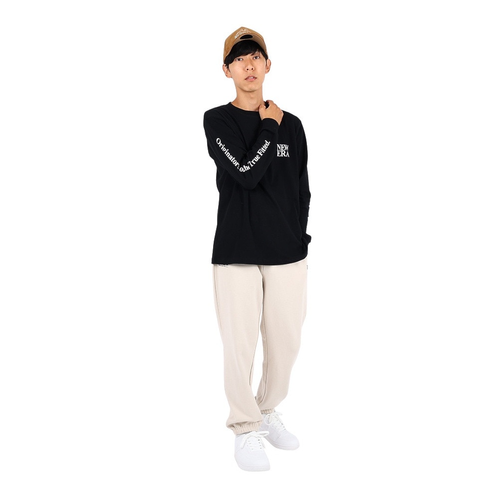 ニューエラ（NEW ERA）（メンズ、レディース）長袖コットンTシャツ Originators of the True Fitted 13755417